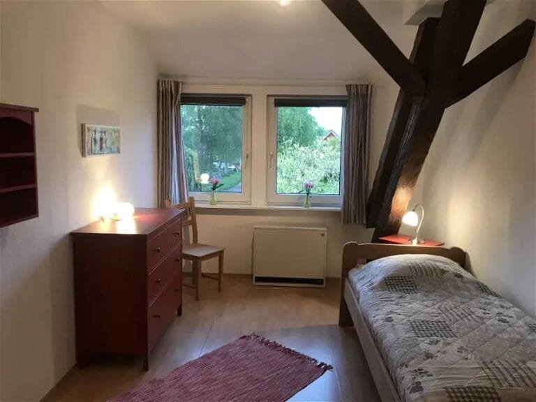 Hof Schlünzen Ferienwohnung Futterdiele Heuboden