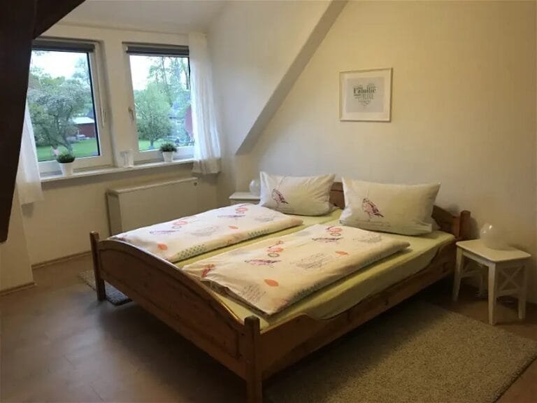 Hof Schlünzen Ferienwohnung Futterdiele Heuboden