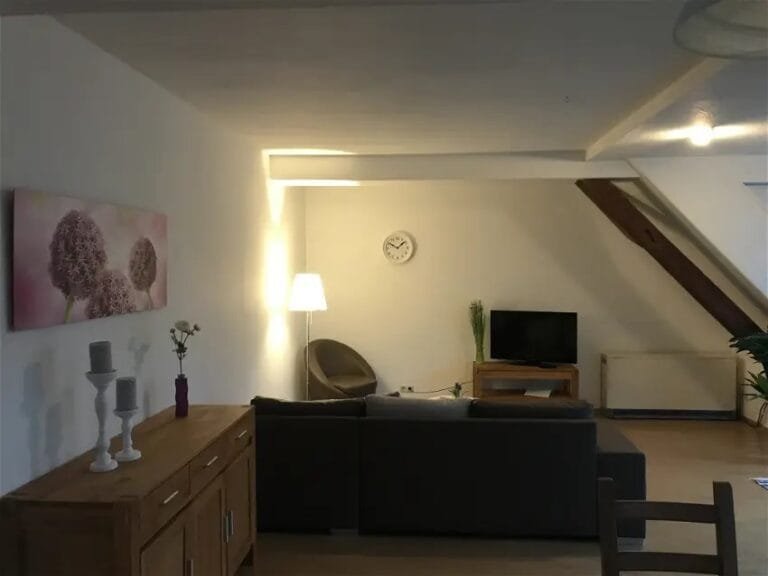 Hof Schlünzen Ferienwohnung Futterdiele Heuboden